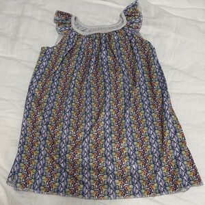 Roller Rabbit Girls Purple Multicolor Elephant Print Nightgown